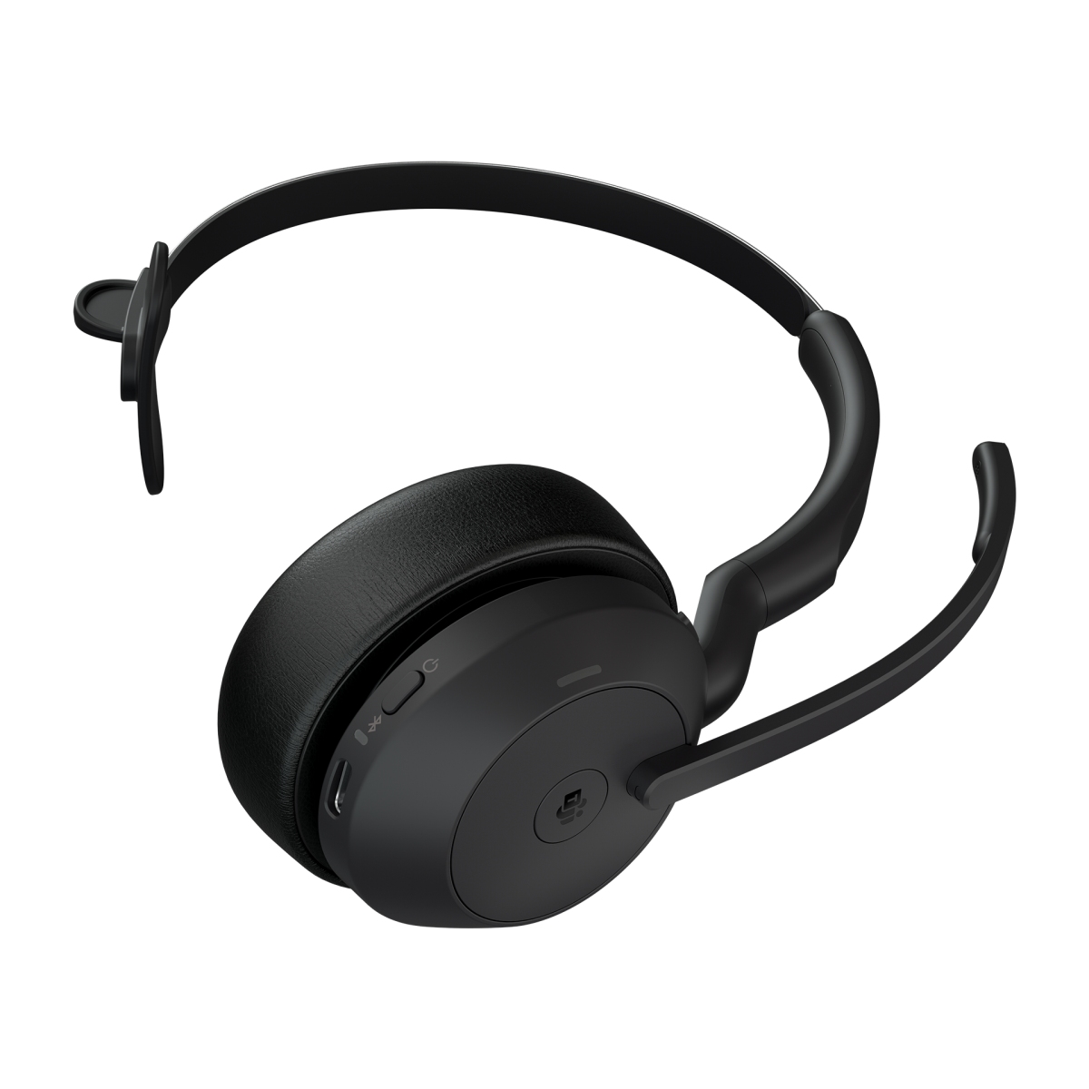 Jabra Evolve2 55/ Mono/ ANC/ USB/ BT-USB/ Bezdrať/ MS/ Stand/ Čierna 