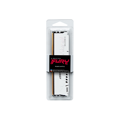 Kingston FURY Beast White/ DDR5/ 32GB/ 5600MHz/ CL40/ 1x32GB/ White 