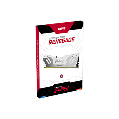 Kingston FURY Renegade/ DDR5/ 32GB/ 6000MHz/ CL32/ 1x32GB/ White 