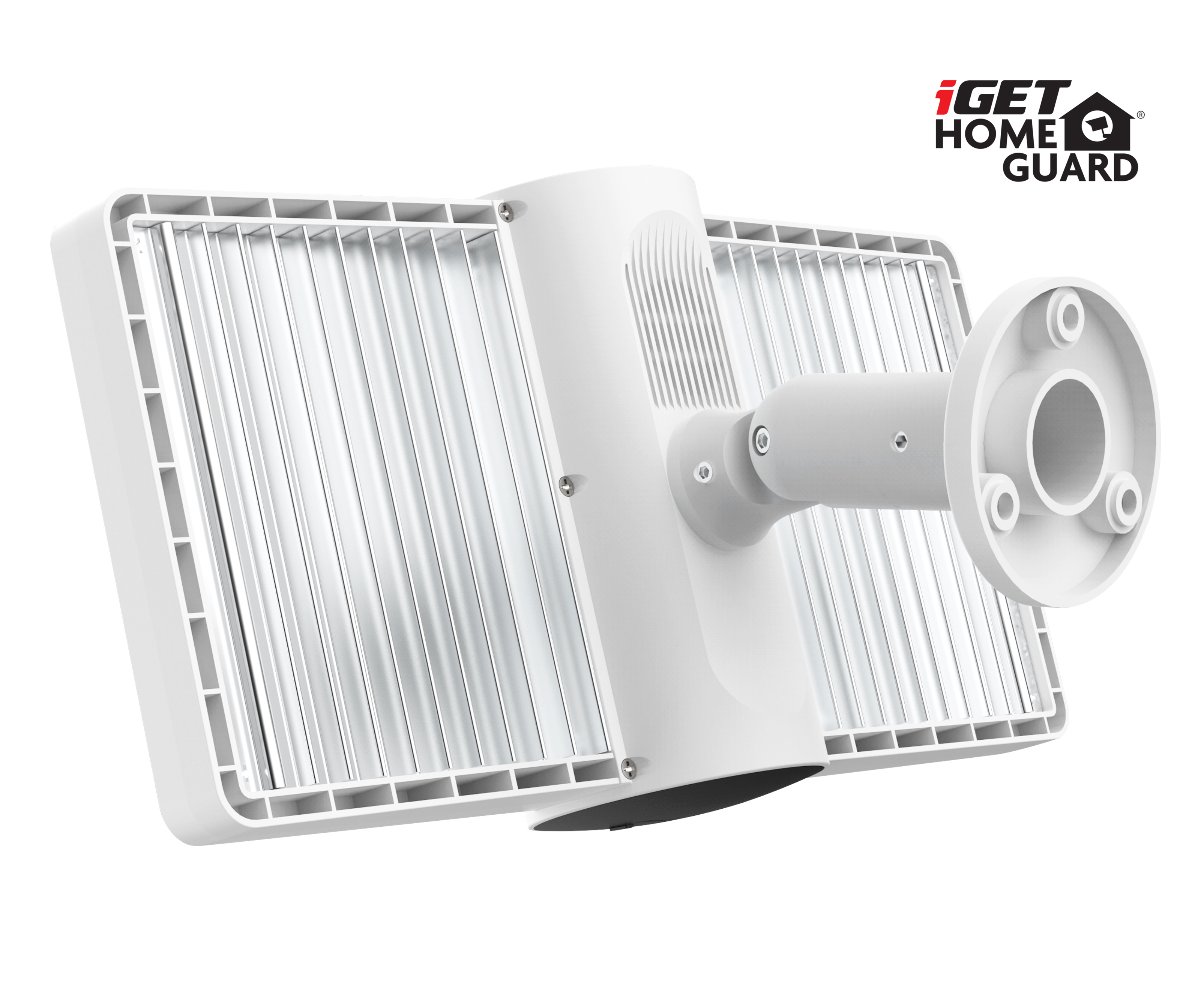 iGET HGFLC890 - WiFi vonkajšia IP FullHD 1080p kamera s LED svetlom a zvukom, IP66, 230V, siréna 
