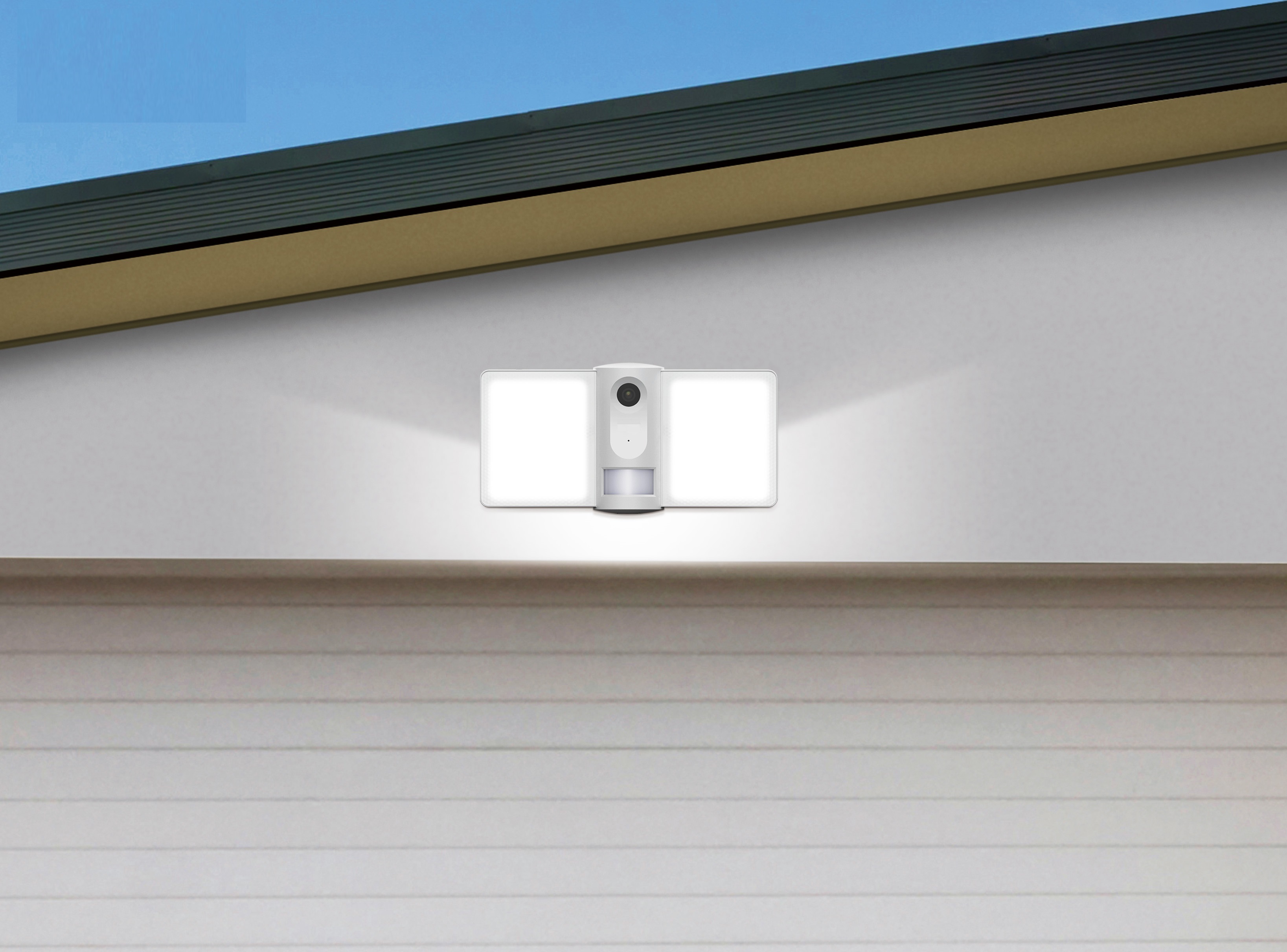 iGET HGFLC890 - WiFi vonkajšia IP FullHD 1080p kamera s LED svetlom a zvukom, IP66, 230V, siréna 