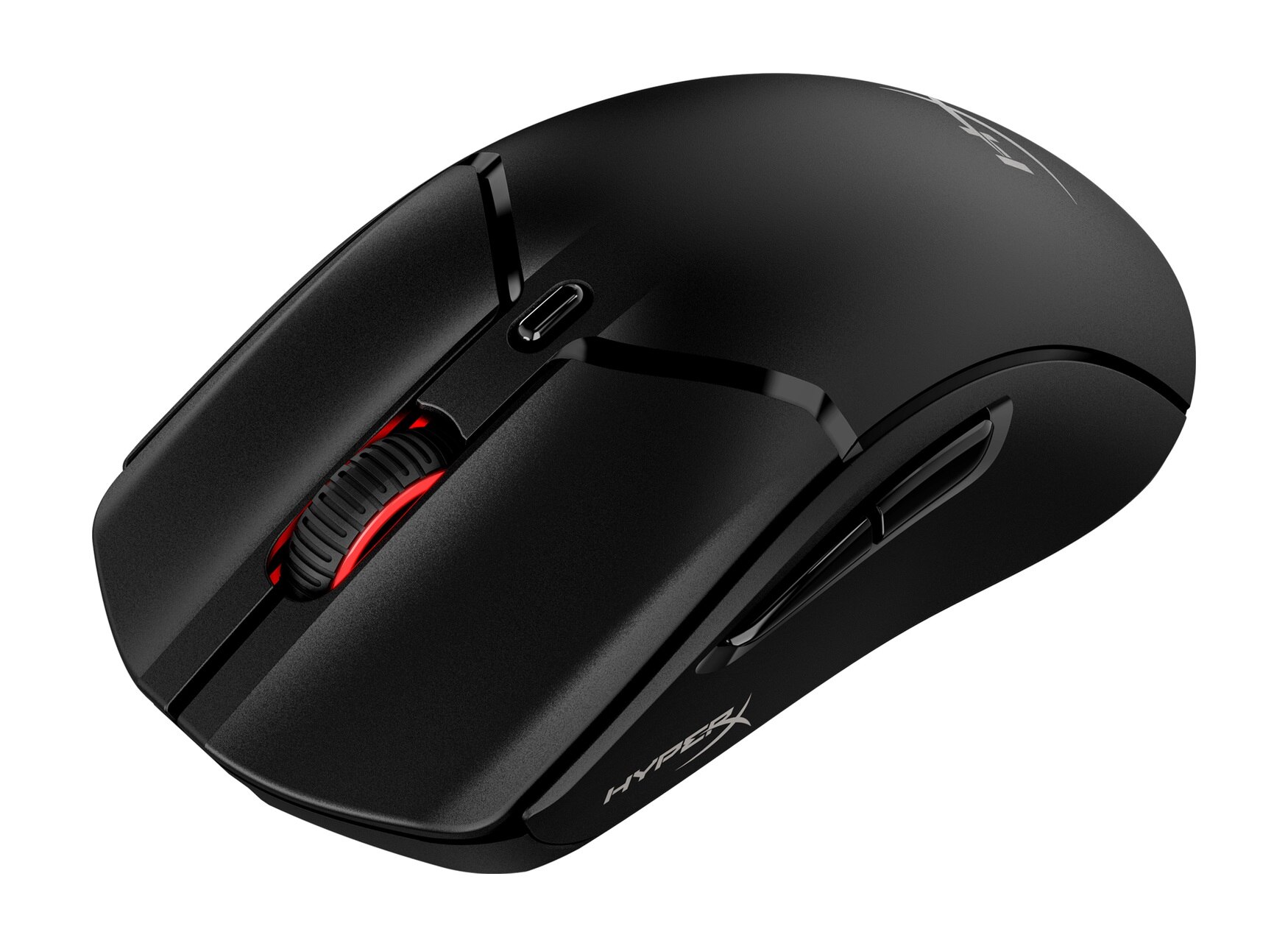 HP HyperX Pulsefire Haste 2/ Herná/ Optická/ Pre pravákov/ 26 000 DPI/ USB+BT/ Čierna 
