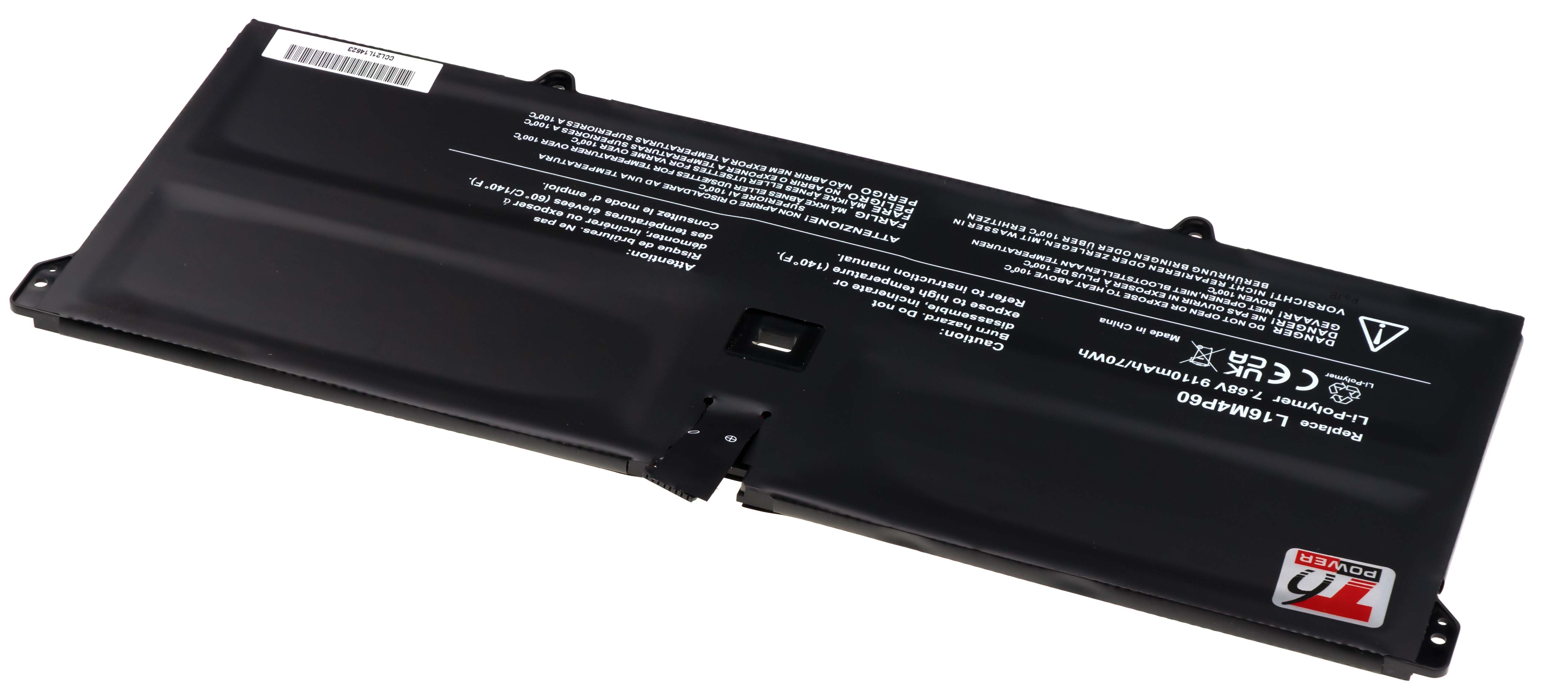 Batéria T6 Power pre Lenovo Yoga 920-13IKB, 9110mAh, 70Wh, 4cell, Li-pol 