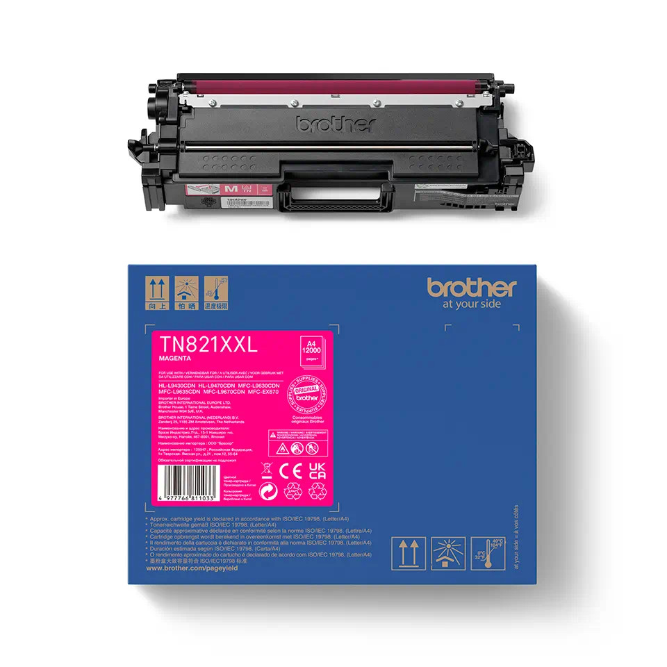 Brother TN-TN821XXLM, toner magenta, 12 000 str. 