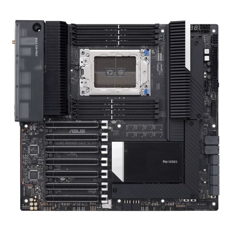 ASUS MB Sc sWRX8 PRO WS WRX80E-SAGE SE WIFI II, AMD WRX80, 8xDDR4, WI-FI, E-ATX