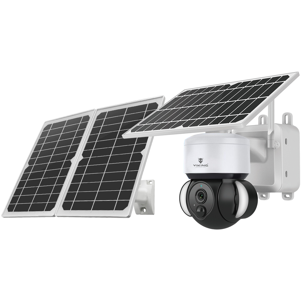 Viking solárna outdoorová HD kamera HDs02 4G, bílá