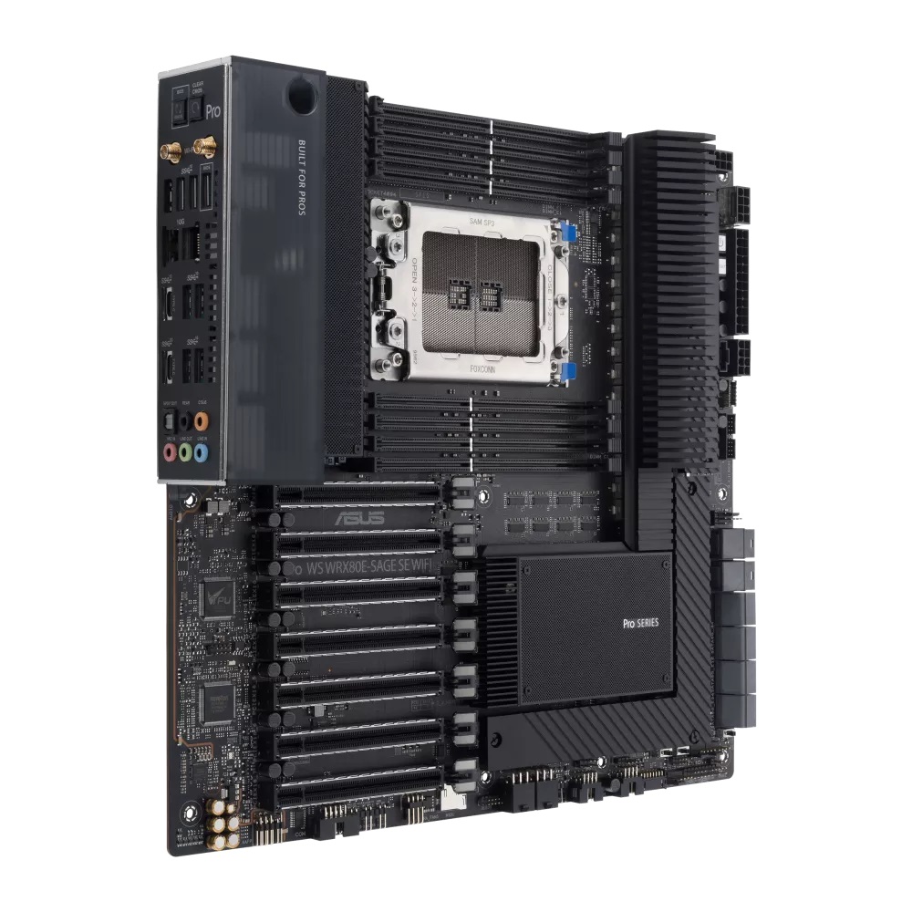 ASUS MB Sc sWRX8 PRO WS WRX80E-SAGE SE WIFI,  AMD WRX80,  8xDDR4,  WI-FI,  E-ATX 