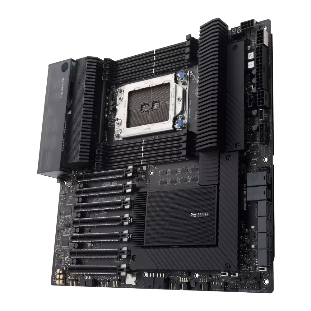 ASUS MB Sc sWRX8 PRO WS WRX80E-SAGE SE WIFI,  AMD WRX80,  8xDDR4,  WI-FI,  E-ATX 