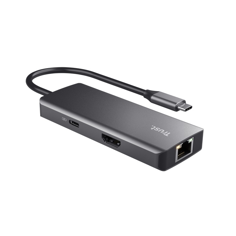 TRUST 6-in-1 USB-C Multi-Port Adapter 