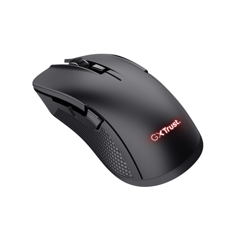 TRUST myš GXT 923 YBAR Gaming Wireless Mouse,  optická,  USB,  černá 