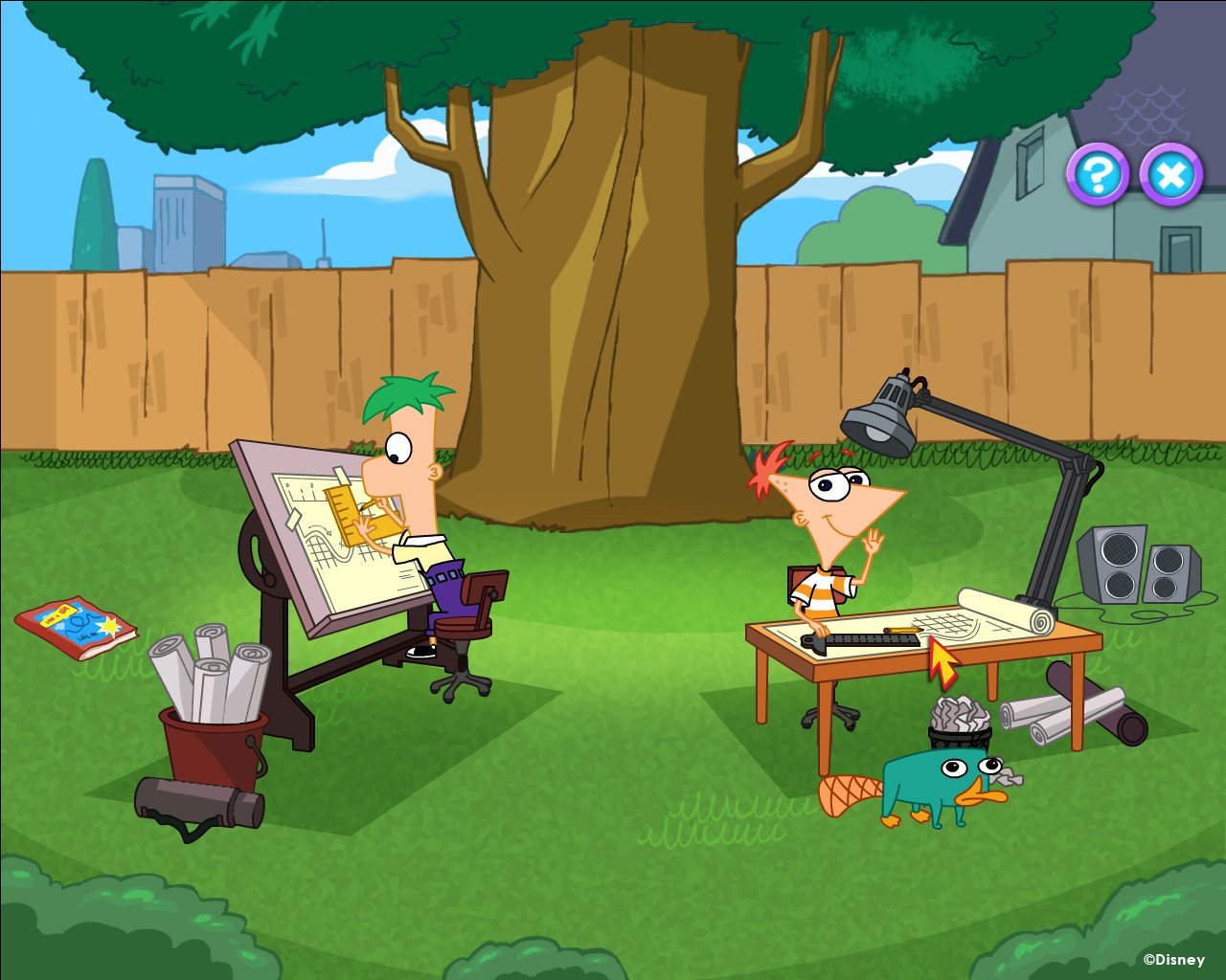 ESD Phineas and Ferb New Inventions 