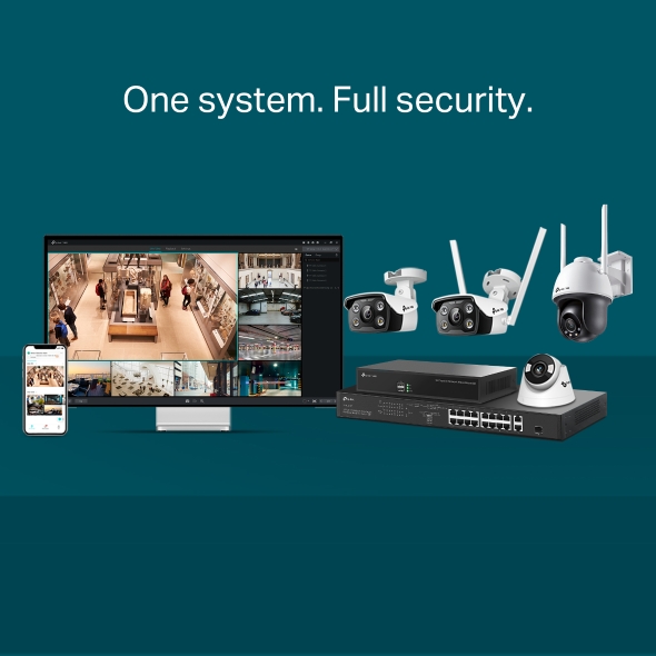 VIGI C340 (2.8mm) 4MP Outdoor Full-Color Network Camera 