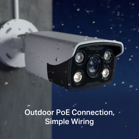 VIGI C340(6mm) 4MP Outdoor farebná Bullet Net Cam 