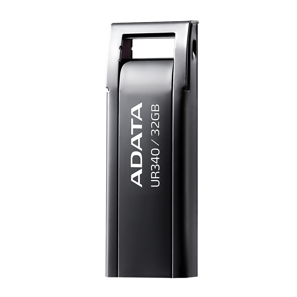 ADATA UR340/ 32GB/ USB 3.2/ USB-A/ Čierna 