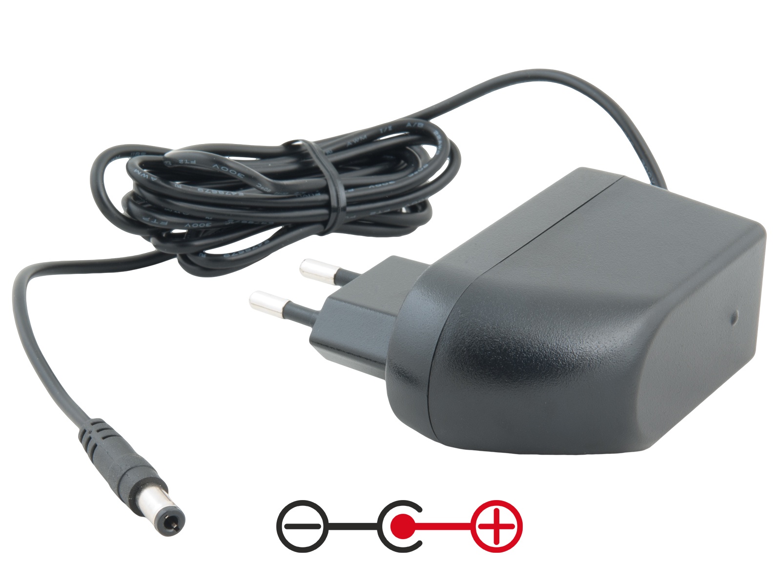 Napájací adaptér univerzálny 12V 2A 24W konektor 5, 5 mm x 2, 5 mm plus pól uprostred