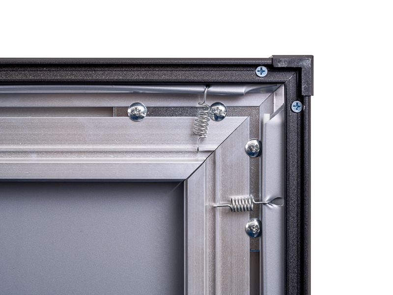 Plátno AVELI PREMIUM, pevný rám, metal, 221x124 (16:9) 