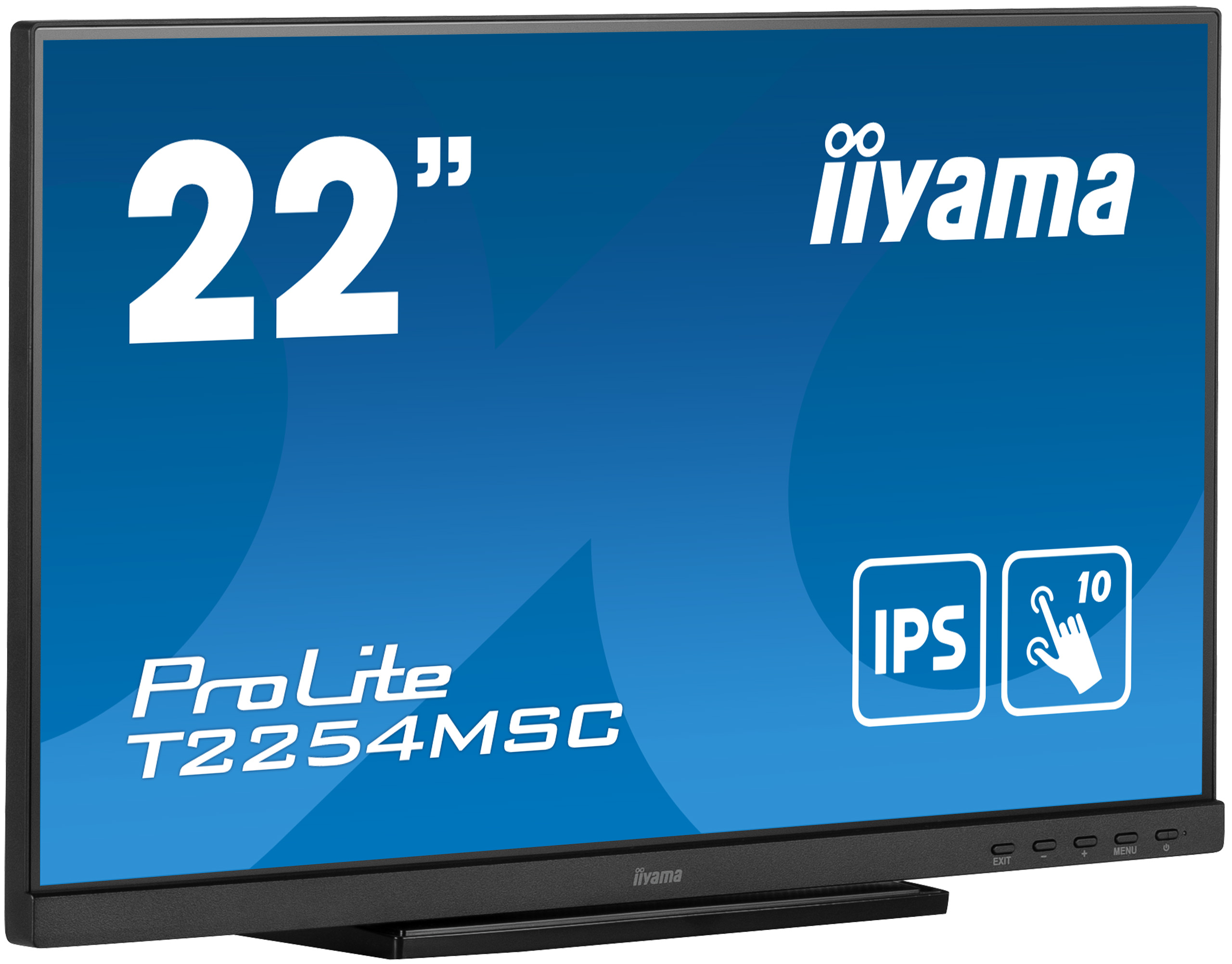 22" LCD iiyama T2254MSC-B1AG:IPS, FHD, P-CAP, HDMI 