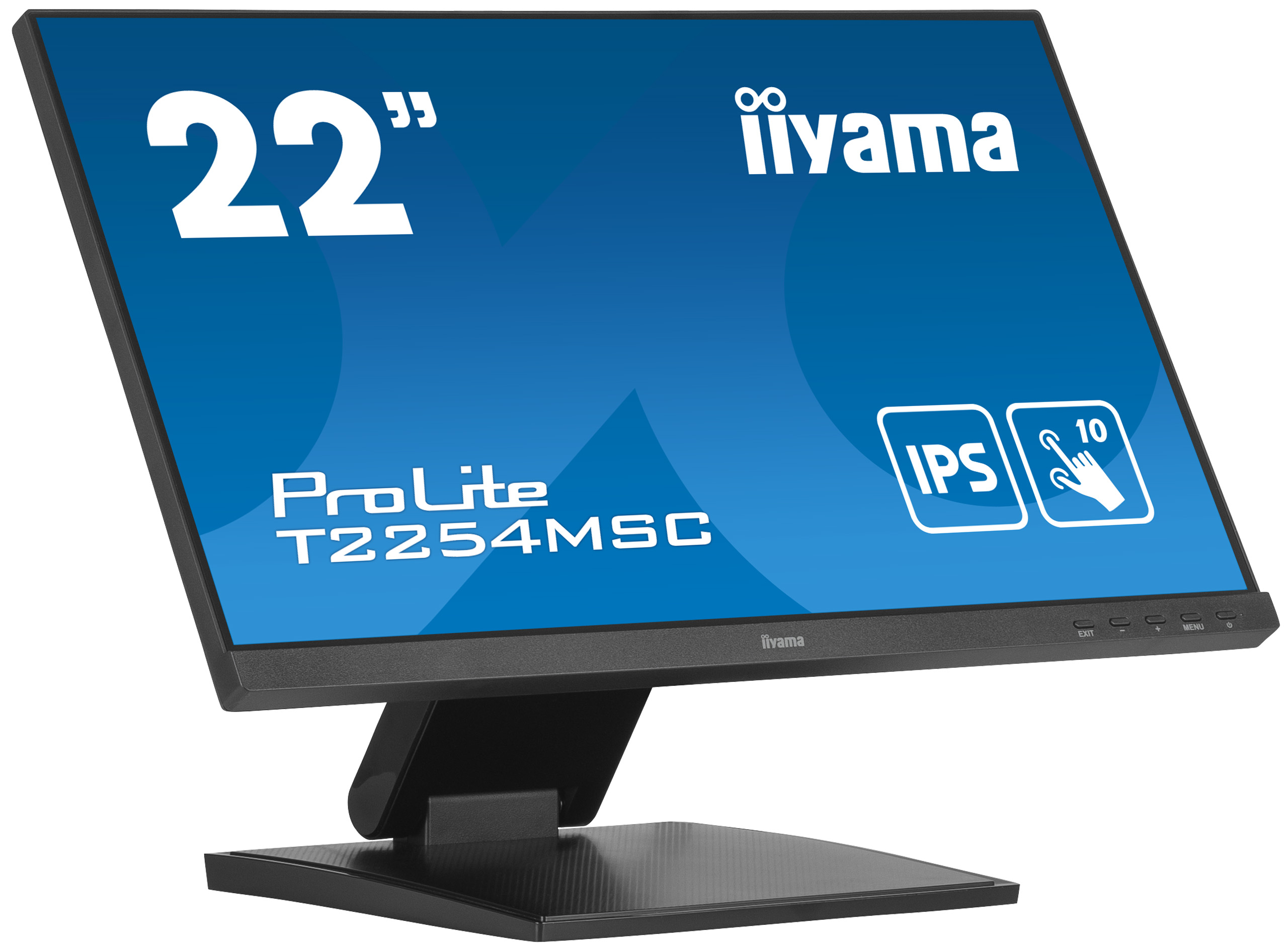 22" LCD iiyama T2254MSC-B1AG: IPS, FHD, P-CAP, HDMI 