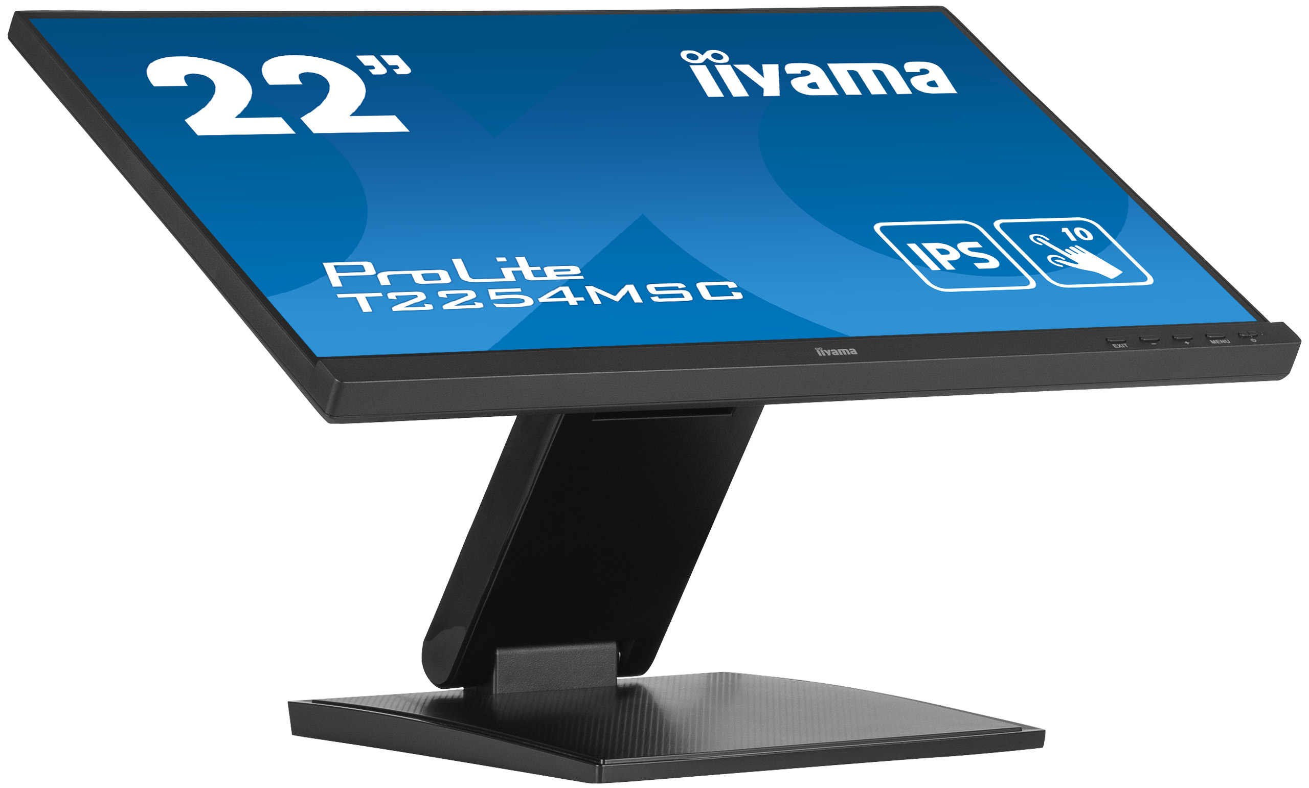 22" LCD iiyama T2254MSC-B1AG:IPS, FHD, P-CAP, HDMI 