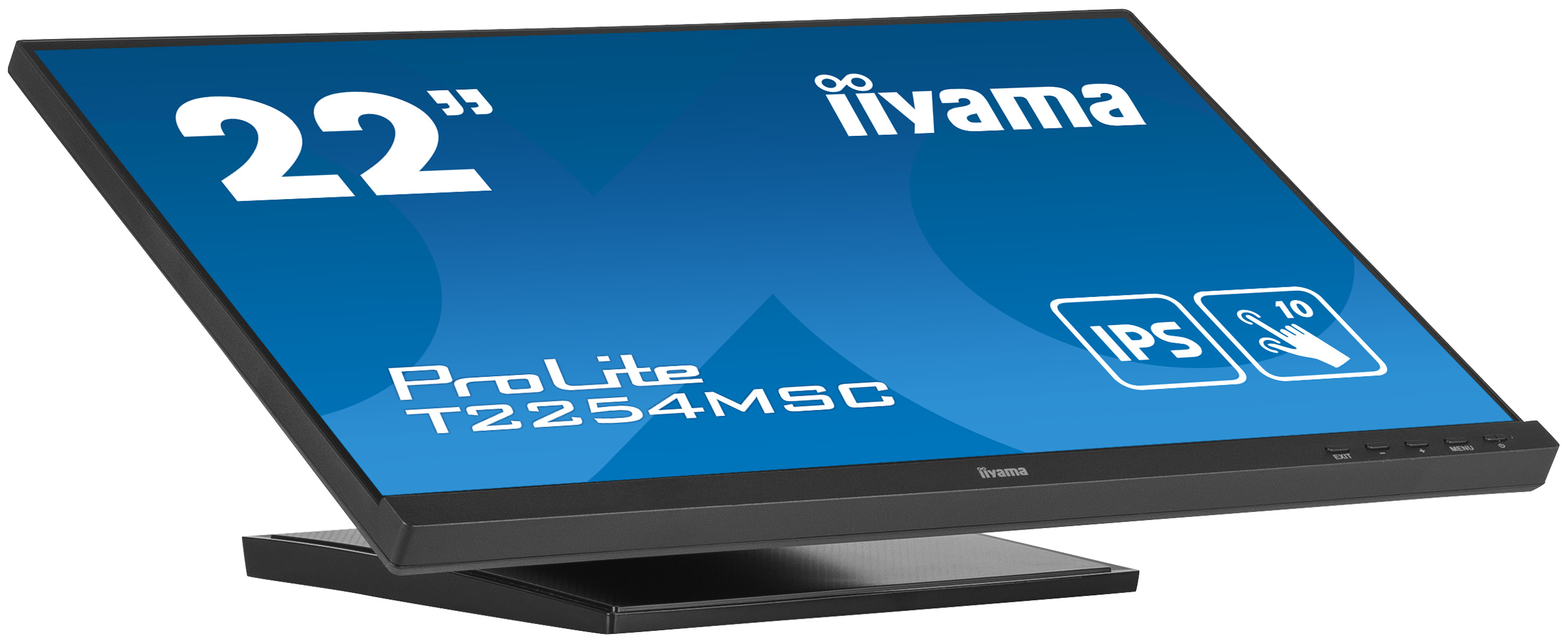 22" LCD iiyama T2254MSC-B1AG:IPS, FHD, P-CAP, HDMI 