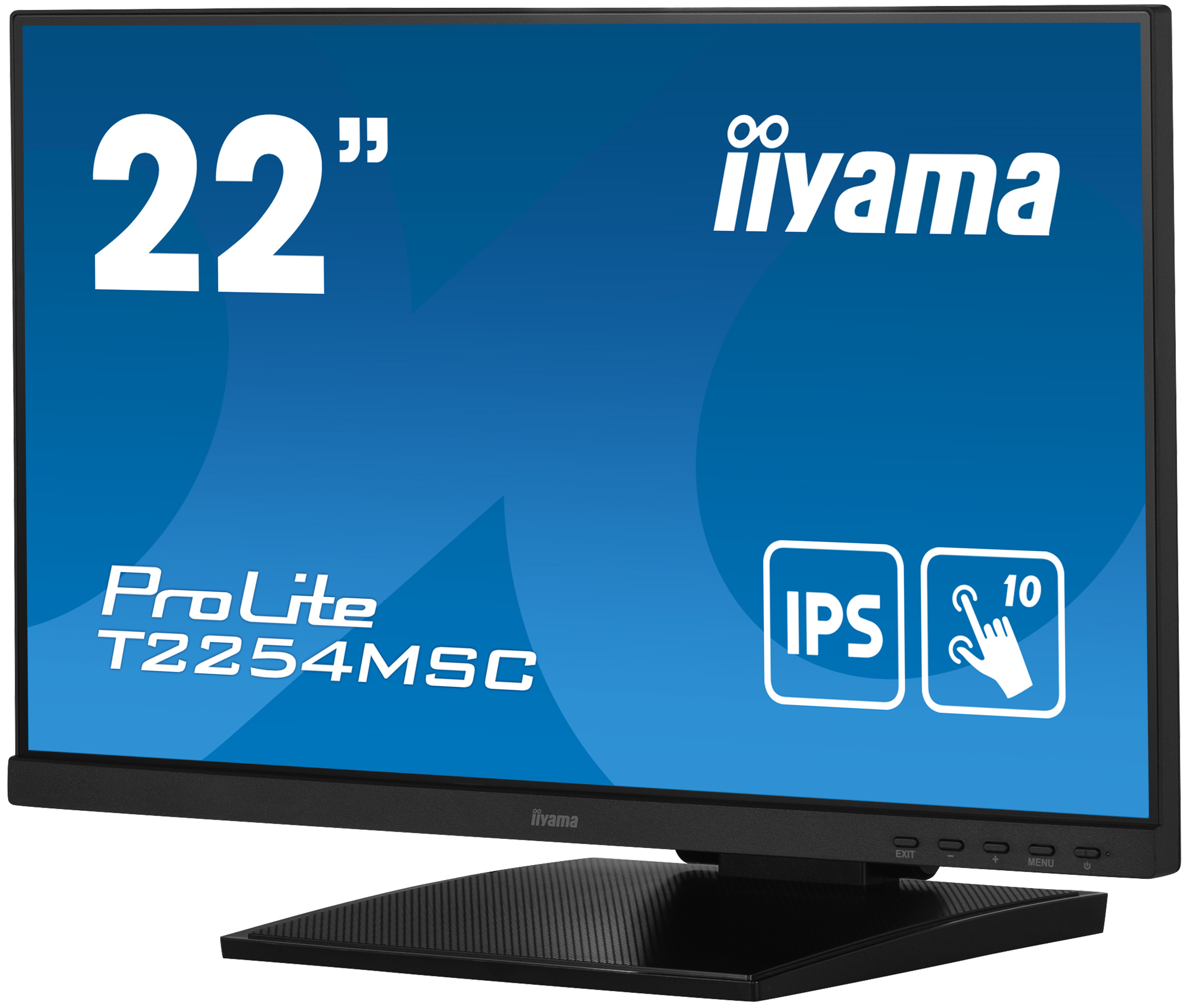 22" LCD iiyama T2254MSC-B1AG:IPS, FHD, P-CAP, HDMI 