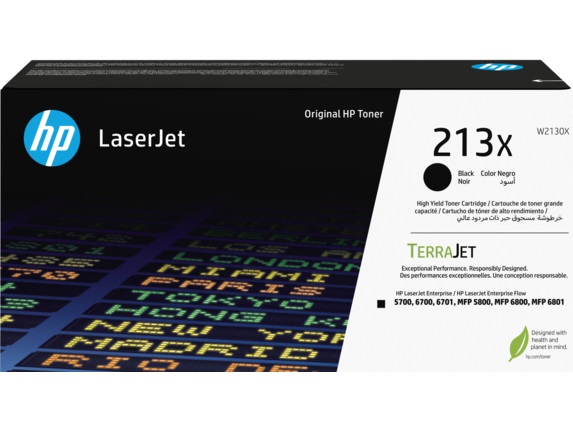 HP W2130X, čierny toner. kazeta HP LaserJet 213X