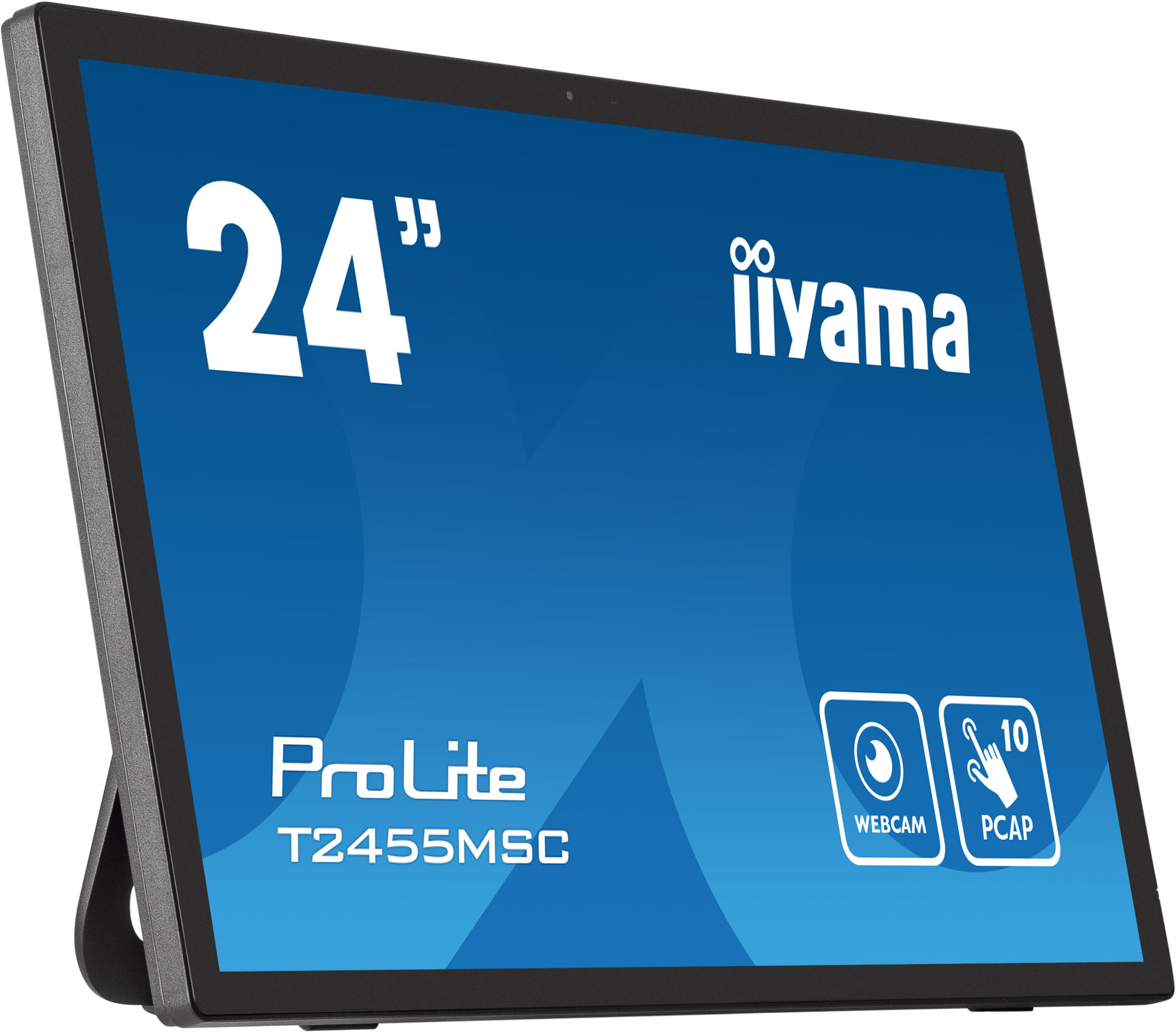 24" LCD iiyama T2455MSC-B1:IPS, FHD, P-CAP, HDMI 