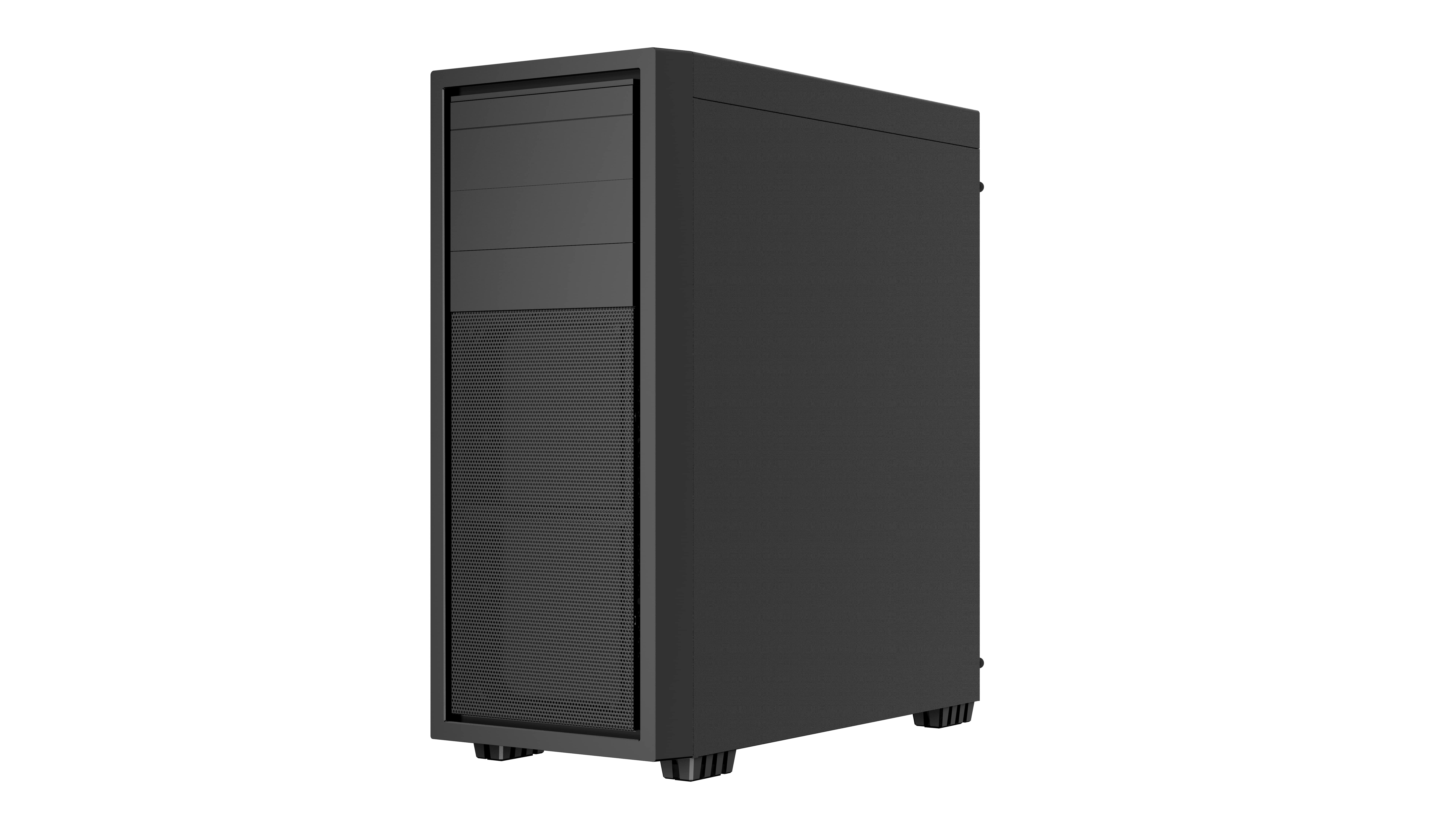 GEMBIRD COMPUTER FORNAX K500/ MIDI TOWER/ ČERNÁ 