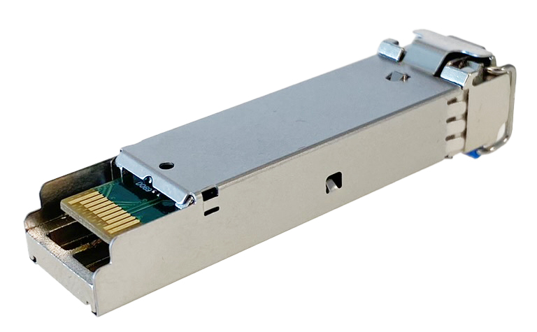 MaxLink 1.25G SFP optický modul, WDM(BiDi), SM, Tx 1310/ Rx1550nm, 3km, průmyslový -40C+85C, 1xLC, DDM 