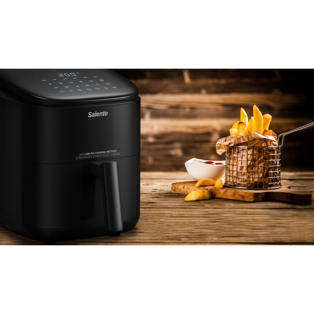Salente AirFit, teplovzdušná fritéza 4v1, 3, 5 l, čierna 