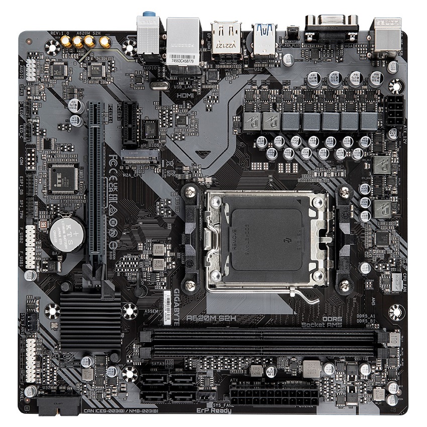 GIGABYTE A620M S2H/ AM5/ mATX 