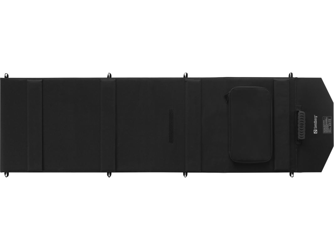 Sandberg solárny panel - nabíjačka, výkon 100W, QC3.0+PD+DC, čierna 