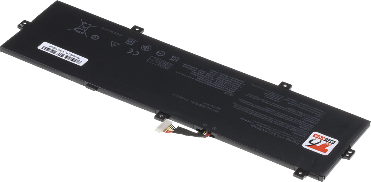 Batéria T6 Power Asus ZenBook UX430U, UX3430U, 4355mAh, 50Wh, Li-pol, 3cell 