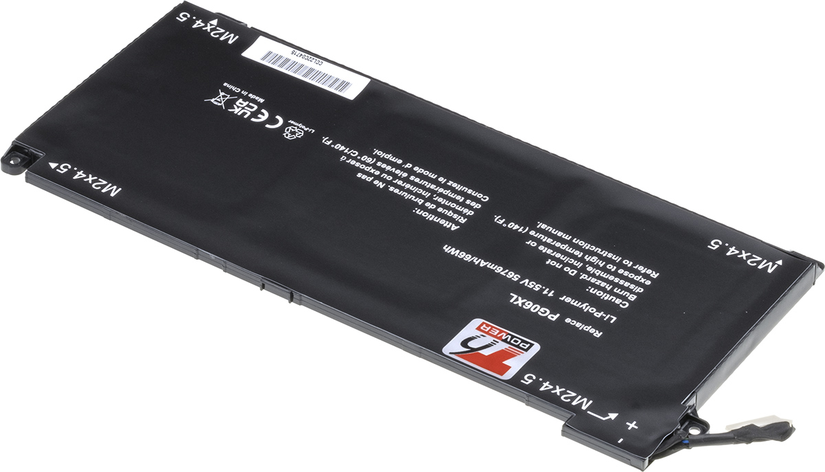 Batéria T6 Power pre HP Omen 15-dh0000, Omen 15-dh1000, 5676mAh, 66Wh, 6cell, Li-pol 