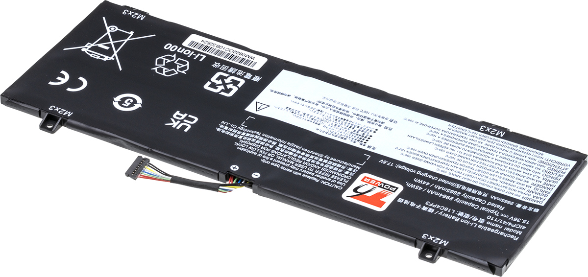 Batéria T6 Power Lenovo IdeaPad C340-14IWL, S540-14IML, Flex 14API, 2964mAh, 45Wh, 4cell, Li-pol 