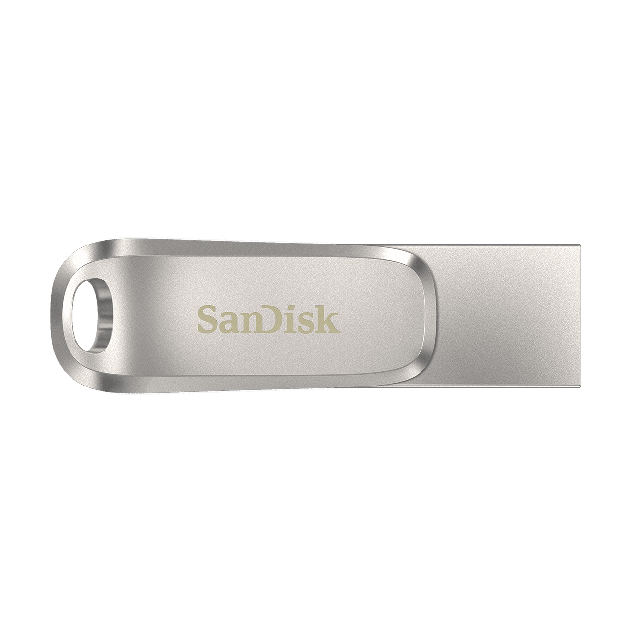 SanDisk Ultra Dual Drive Luxe/ 128GB/ USB 3.1/ USB-A + USB-C/ Strieborná 
