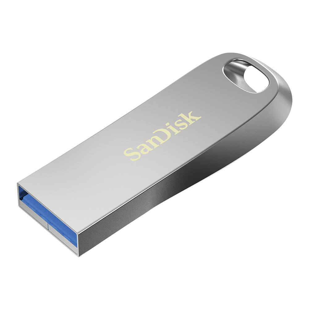 SanDisk Ultra Luxe/ 128GB/ 150MBps/ USB 3.1/ USB-A/ Stříbrná 