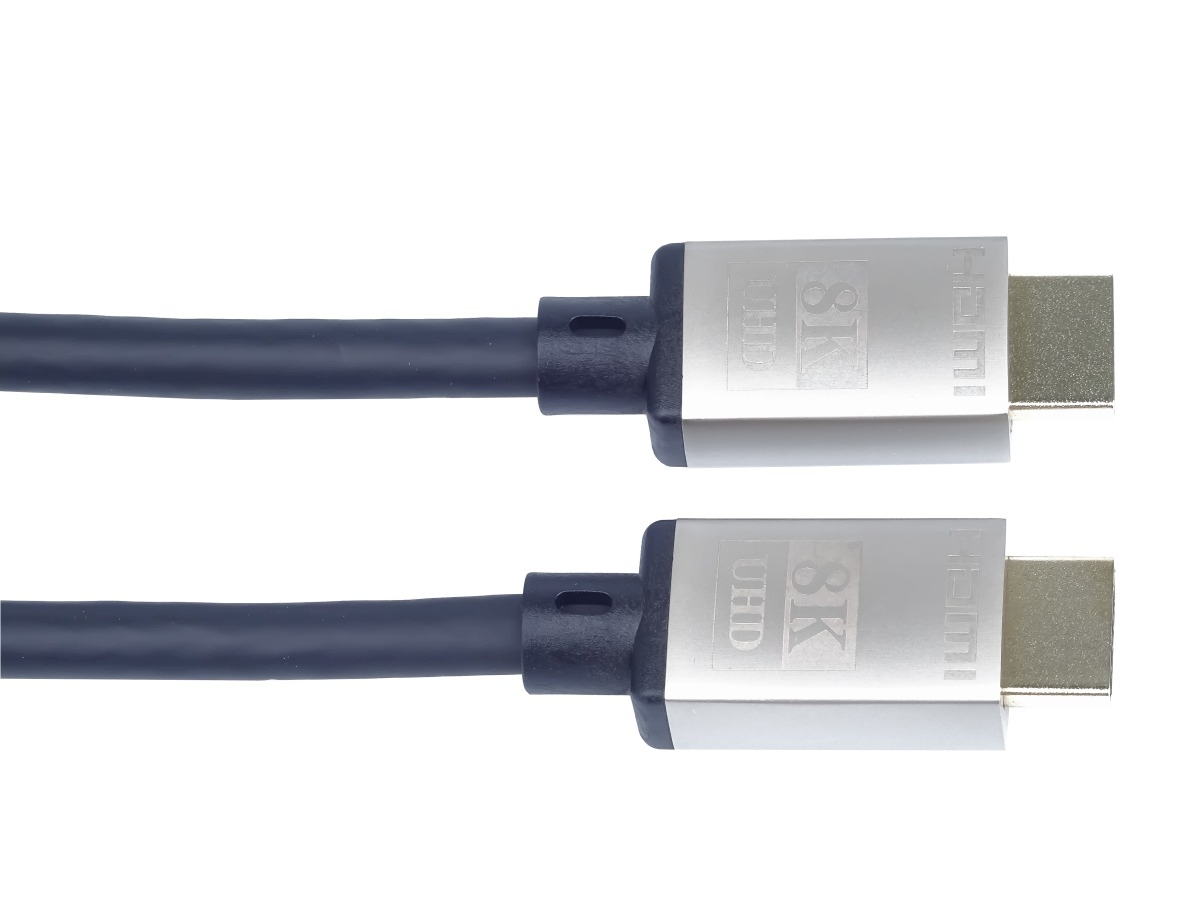 PremiumCord Ultra High Speed HDMI 2.1 kábel 8K@60Hz, 4K@120Hz dĺžka 5m kovové pozlátené konektory 
