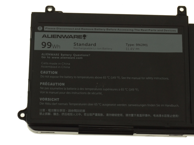 DELL Baterie 6-cell 99W/ HR LI-ON Alienware 15 R3, 15 R4, 17 R4, 17 R5 