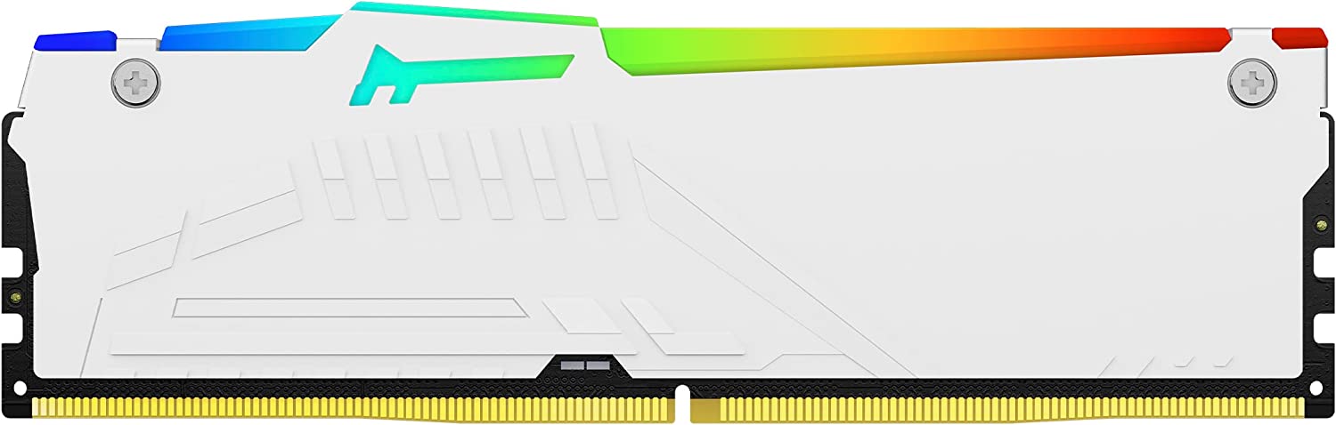 Kingston FURY Beast/ DDR5/ 128GB/ 5600MHz/ CL40/ 4x32GB/ RGB/ White 