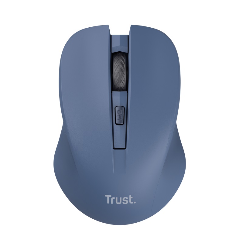 Trust Mydo/ Kancelárska/ Optická/ 1 800 DPI/ Bezdrôtová USB/ Modrá