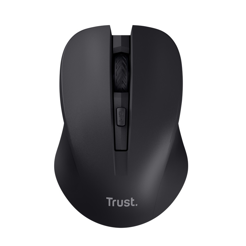 Trust Mydo/ Kancelárska/ Optická/ 1 800 DPI/ Bezdrôtová USB/ Čierna