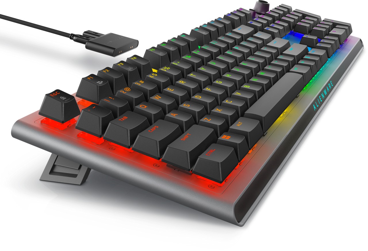 DELL KLÁVESNICA  Alienware Tri-Mode Wireless Gaming Keyboard - AW920K (Dark Side of the Moon) 