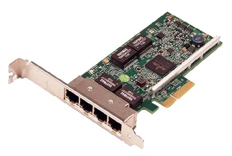 Dell Broadcom 5719 Quad Port 1GbE BASE-T PCIe FH