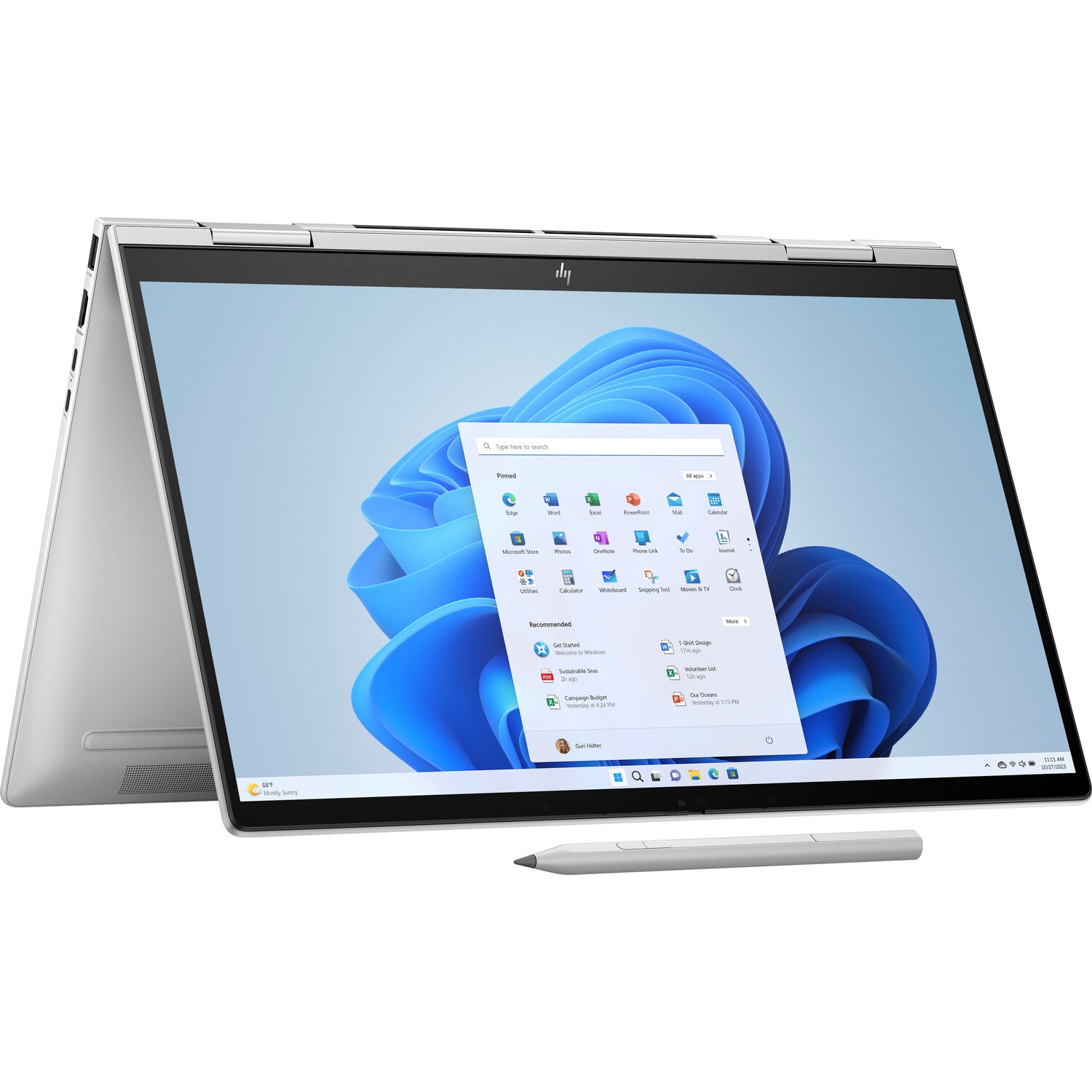 HP Envy x360/ 15-fe0000nc/ i5-1335U/ 15, 6"/ FHD/ T/ 16GB/ 1TB SSD/ UHD/ W11H/ Silver/ 2R 
