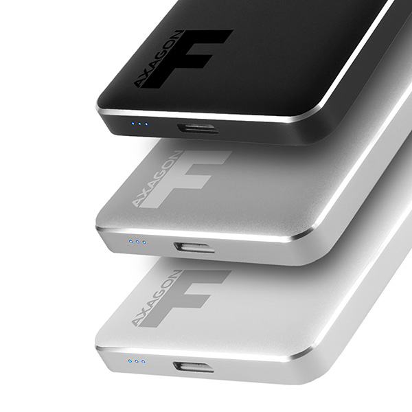 AXAGON EE25-F6G, USB3.0 - SATA 6G 2.5" FULLMETAL externí box, titanově šedý 