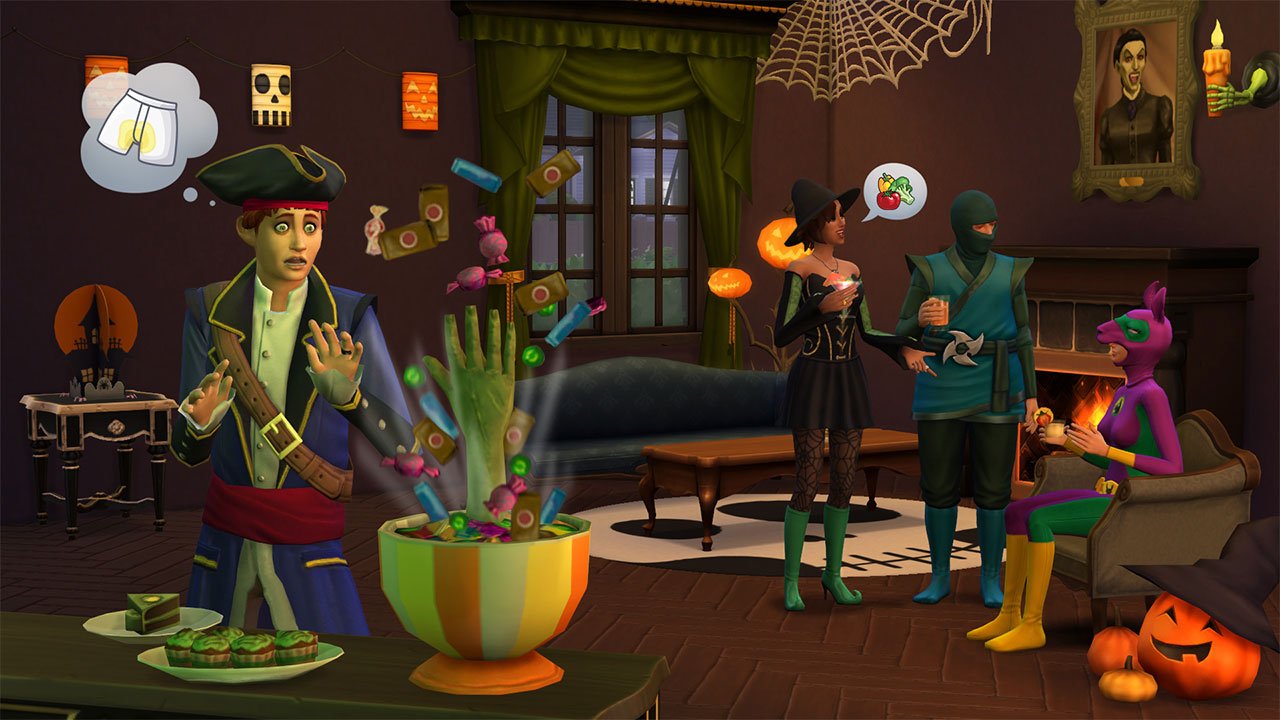 ESD The Sims 4 Strašidelné věcičky 