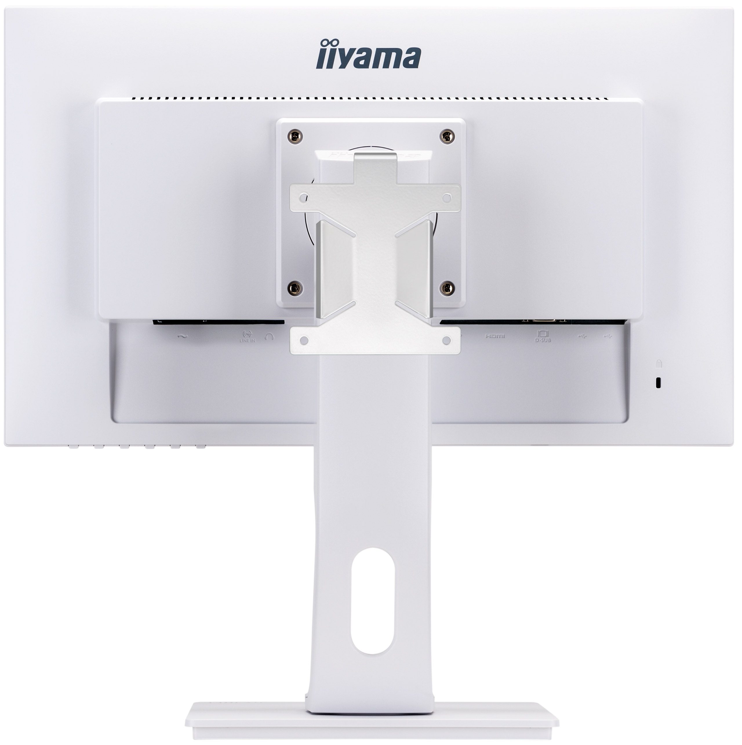iiyama - VESA držiak na LCD s pivotom (XB2474HS & XUB2595WSU) biely 