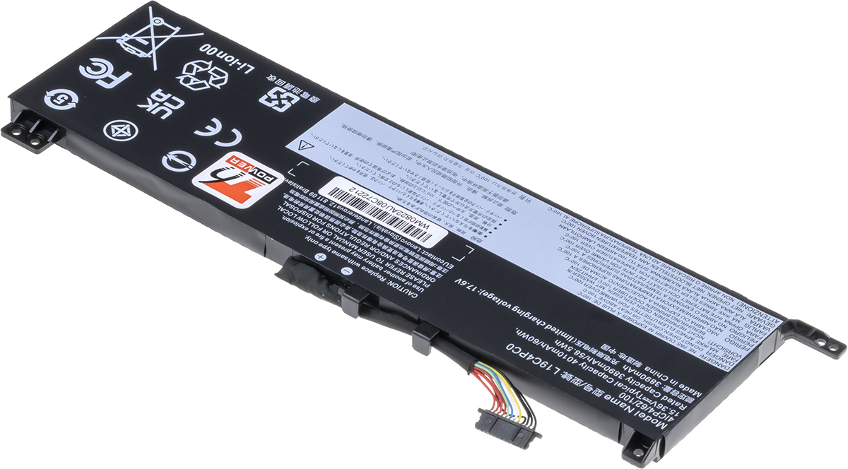Batéria T6 Power pre Lenovo Legion 5-15ARH05, 5-15IMH05, 5P-15IMH05, 3900mAh, 60Wh, 4cell, Li-pol 