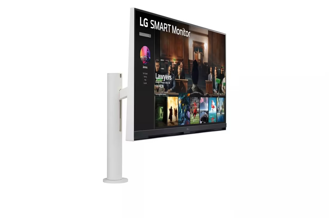 LG/ 32SQ780S-W/ 31, 5"/ VA/ 4K UHD/ 65Hz/ 5ms/ White/ 2R 